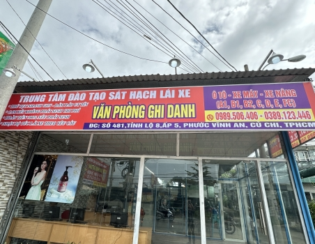 TRUNG TÂM ĐÀO TẠO LÁI XE CỦ CHI & LONG KHÁNH