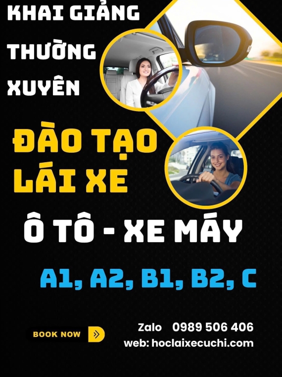 Trường Đào Tạo & Sát Hạch Lái Xe Củ Chi 